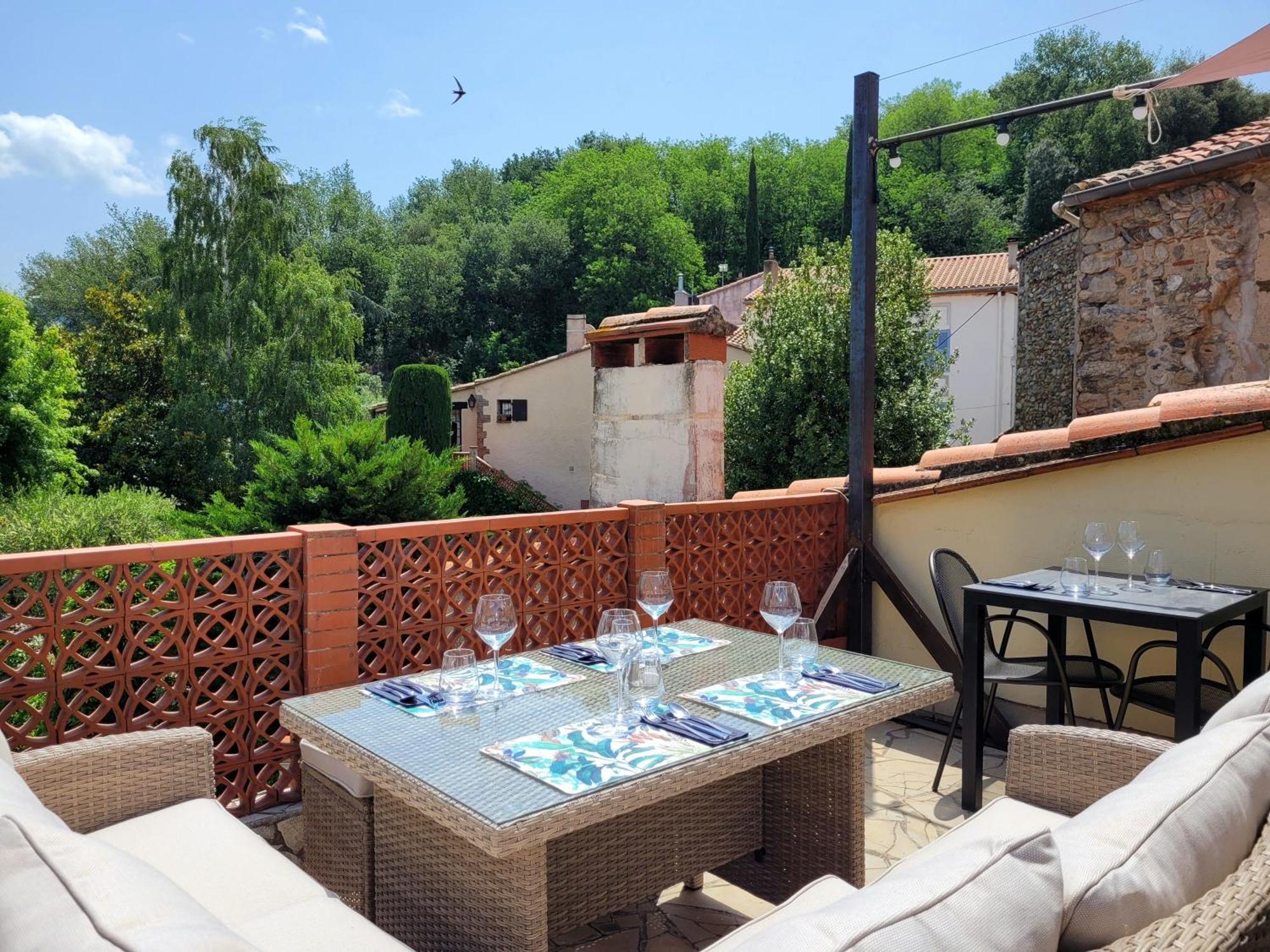 Le Refuge Du Clocher Laroque-des-Albères 外观 照片